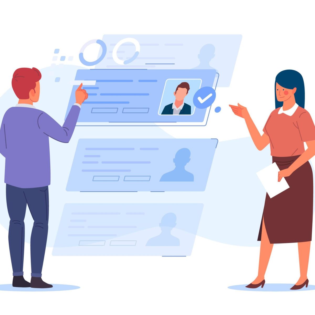 people shortlisting profiles people shortlisting profiles